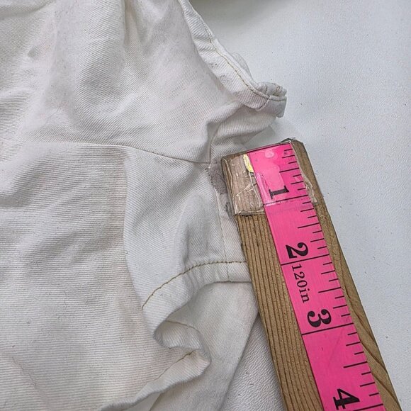 Sincerely Jules White Belted Sleeveless Romper Size Large Beach Resortwear - Picture 11 of 11